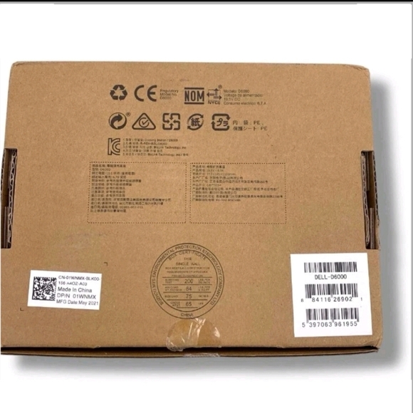 DELL D6000 DisplayLink Universal Docking Station +130W AC USB 3.0 / USB-C UHD 4K - Picture 10 of 16